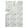 Estella Mako-Satin Bettwäsche Impulse Shape Aqua 135x200+80x80