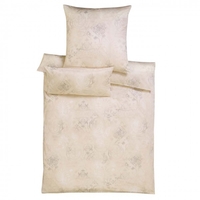Estella Schweizer Premium-Satin Bettwäsche Exquisit Svizzera Sand 135x200+80x80+40x80