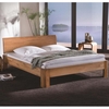 Hasena Oak-Line Massivholzbett Lisio Ronda Eiche cognac gebürstet geölt 160x220
