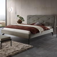 Hasena Polsterbett Dream-Line Ciara Julia Tondo 180x220 Stoff Boston turtle 653