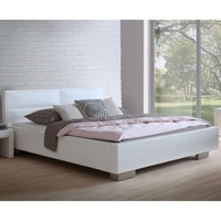 Hasena Polsterbett Dream-Line Lungo Mebo Reca 140x200 Kunstleder Campos blanc 372
