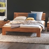 Hasena Wood-Line Massivholzbett Premium Litto Massa Kernesche natur lackiert 200x220