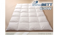 innoBETT ivory Polen 630W Daunendecke 135x200