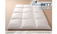 innoBETT ivory Sibirien 650W Daunendecke 200x200