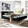 Minimum Collection Boxspringbett Alvaro Black 180x200 H2+H4 Kaltschaumtopper waschbar Tic-Tac Steppung