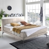 Minimum Collection Boxspringbett Nightflight Mantra Khaki 200x200 H4 ohne Topper Vertikalsteppung