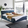 Minimum Collection Boxspringbett Nightflight Mantra Petrol 140x200 H3 ohne Topper Glatt