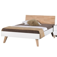 Modular Holzbett Livorno Plus Perledo Weiss 090x220