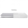 Selecta Value TF5 Taschenfederkernmatratze 100x200 Medium Border Drellbezug S075