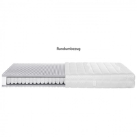 Selecta Value TF5 Taschenfederkernmatratze 100x200 Medium Border Drellbezug S075