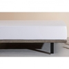 Velfont Spannbetttuch und Matratzenschoner Respira Weiss 140x220