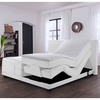 Winkle Boxspringbett Ferrol Weiß mit motorisch verstellbarem Unterbau 200x200 H4+H4