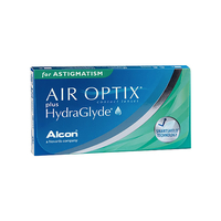 Air Optix plus HydraGlyde for Astigmatism Monatslinsen von Alcon 3 Linsen