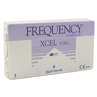 Frequency Xcel Toric Monatslinsen von CooperVision 3 Linsen