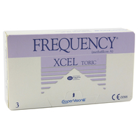 Frequency Xcel Toric XR Monatslinsen von CooperVision 3 Linsen