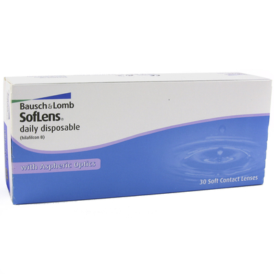 Soflens Daily Disposable
Tageslinsen von
Bausch&Lomb 30 Linsen