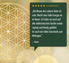 Blume des Lebens,  Aufkleber,  Goldprägung abriebfest BDL 3cm 10 Stück