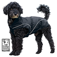 DogBite Regenjacke,  Farbe: Schwarz