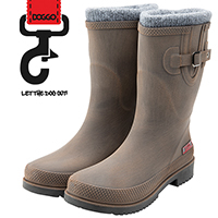 DOGGO Lotte Brushed Damen Winterstiefel - Farbe: Braun