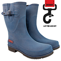 Doggo Lotte Brushed Damenstiefel,  Farbe: Blau