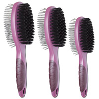 Doppelbürste 2in1,  Farbe: Lila