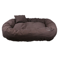 Ersatzbezug für Hunde-Bett,  Farbe: Braun