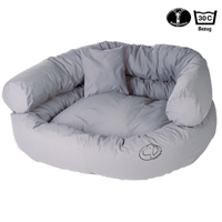 Ersatzbezug für Hunde-Sofa,  Farbe: Hellgrau