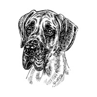 Esser-Warnschild "Herr im Haus bin ich!"