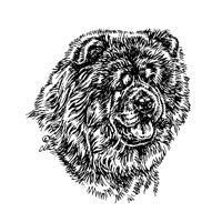 Esser-Warnschild "Hier wache ich" Größe 12, 5 x 14, 5 cm mit Motiv