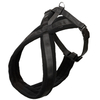 Gepolstertes Nylon-Geschirr "Sportiv",  Farbe: schwarz 