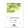 Geschenk-Gutschein zum Ausdrucken,  Happy Birthday
