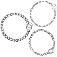 Halskette einfach,  verchromt