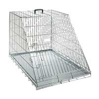 Hunde-Drahtbox - schräg -