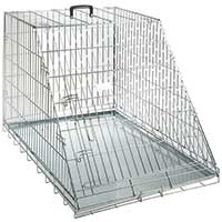 Hunde-Drahtbox - schräg -