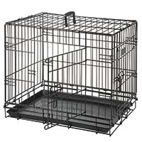 Hunde-Drahtbox -schwarz -