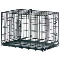 Hunde-Drahtbox -schwarz -