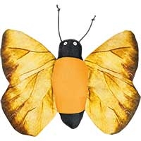 Hunde-Spiel-Schmetterling