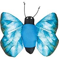 Hunde-Spiel-Schmetterling