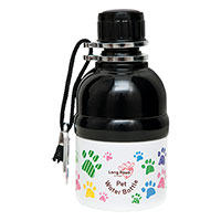 Hunde-Wasserflasche Long Paws,  Farbe: Bunt