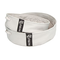 Hundebett District 70 Lounge - Merengue,  Cremeweiß