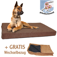 Hundebett "DOG ORTHO",  Farbe: Braun