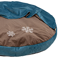 Hundekissen Winterzeit