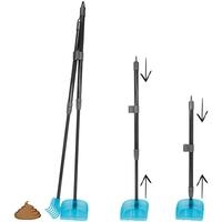 Hundekot-Kehrschaufel mit Harke