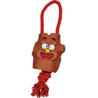 Hundespielzeug "Baumstamm Bela" mit Knoten und Handschlaufe