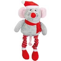 Hundespielzeug Weihnachts-Mäuschen