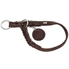 Hunter Solid Education Halsband,  Farbe: Dunkelbraun