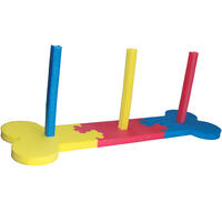 Kleinhunde-Agility-Slalom