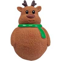 Latex Stehauf Hunde-Spielzeug - Rentier