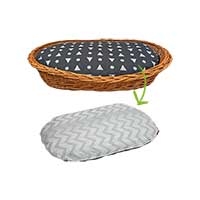 Weiden-Kuschel-Korb - Im Set mit Kissen