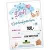 Weihnachts-Geschenk-Gutschein,  schon ab 10, -
